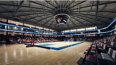Plány na stavbu nové basketbalové haly, která by mla splovat vechny...