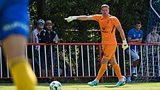 Modrá, 4. 7. 2025, fotbalová píprava FK Teplice - Viagem Ústí nad Labem....
