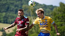 Modrá, 4. 7. 2025, fotbalová píprava FK Teplice - Viagem Ústí nad Labem....