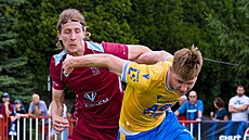 Modrá, 4. 7. 2025, fotbalová píprava FK Teplice - Viagem Ústí nad Labem....