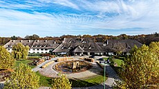 Hotel Remes v polské Opalenici, kde jsou na soustední fotbalisté Teplic....