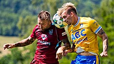 Modrá, 4. 7. 2025, fotbalová píprava FK Teplice - Viagem Ústí nad Labem....