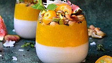 Mangová panna cotta podle @bohokristyna
