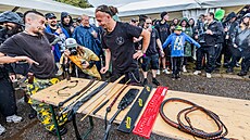 V Trutnov� za�al 26. ro�ník festivalu nejtvrd�í muziky Obscene Extreme....