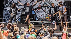 V Trutnov� za�al 26. ro�ník festivalu nejtvrd�í muziky Obscene Extreme. (9....