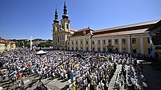 Národní pou�, Dny lidí dobré v�le, Slavnostní poutní m�e svatá, Velehrad 2025....