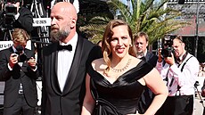 Hereka Petra Nesvailová s manelem Tomáem Vápeníkem (MFF Karlovy Vary, 4....
