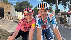 Cyklisticko-partnerská dvojice Mirre Knavenová a Pavel Bittner