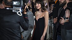 Dakota Johnsonová na erveném koberci ped Hotelem Thermal (6. ervence 2025)