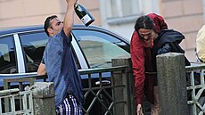 Jií Macháek a Tatiana Dyková ve Varech (2010)