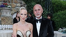 Anna-Marie Kánská a Richard Chlad na party Progresus v Karlových Varech (8....