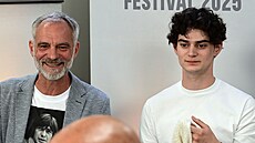 Ivan Trojan a Josef Trojan v Karlových Varech (7. �ervence 2025)