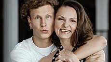 Klára Melí�ková a její syn Franti�ek Ferdinand Hlavica