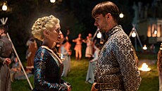 Jasmína Houf a Marek Lambora v pohádce Zlatovláska (2025)