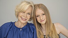 Jana �vandová a její vnu�ka Azaria Topinková