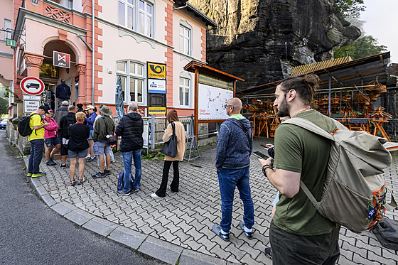 Na l­stky na Edmundovu soutÄsku v Hřensku Äekali lid© z různých koutů svÄta
