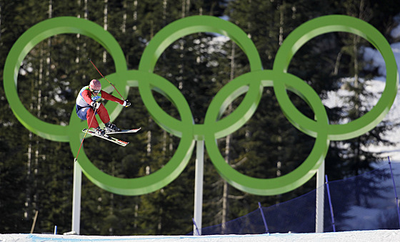 Norský skikrosa Audun Grönvold na olympijských hrách ve Vancouveru.