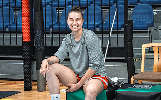 eská mládenická reprezentantka Emilie Brzoová.