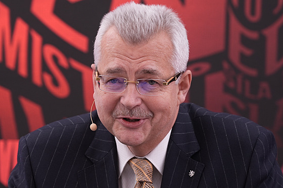 Jaroslav Tvrdík, p�edseda p�edstavenstva fotbalové Slavie.