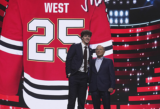 Chicago si na 29. pozice v draftu 2025 vybralo útoníka Masona Westa, jen...