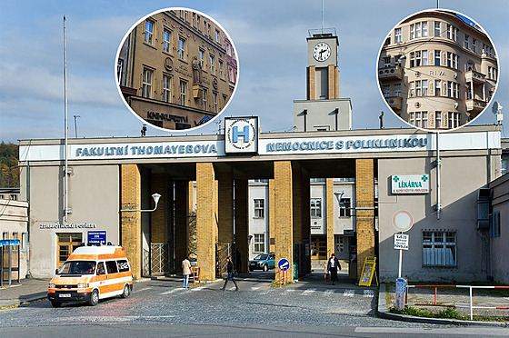 Významná díla od architekta Bohumíra Kozáka - dne�ní Thomayerova nemocnice v...