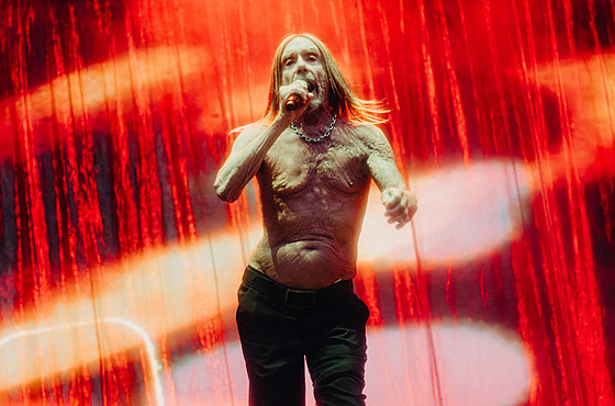 Iggy Pop - Colours of Ostrava 2025, druhý den festivalu (17. ervence 2025)
