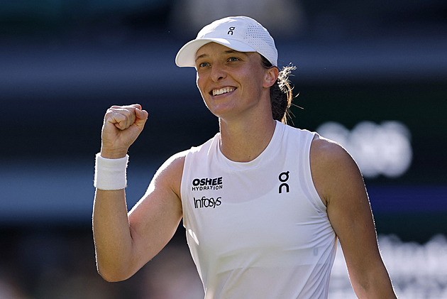 Šwiateková si v Austrálii během zápasu trhala sukni. Nakonec ji musela vyměnit