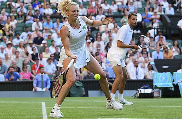 Wimbledon ONLINE: Siniaková a Verbeek ve finále smíšené čtyřhry vedou