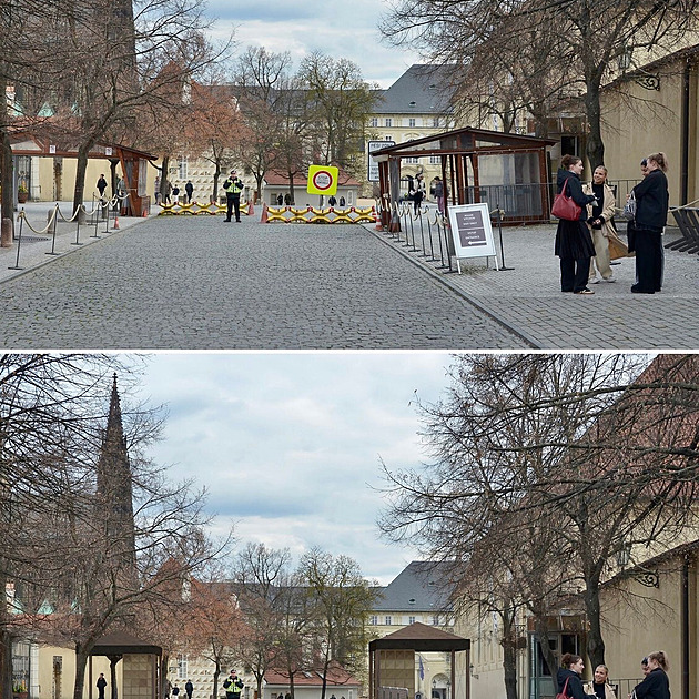 Staré versus nové policejní boudy na Pražském hradě. Nebude to takový rozdíl, jak se tvrdí