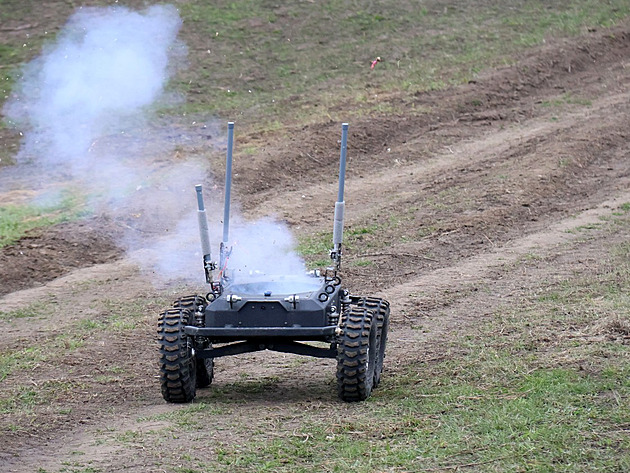 Bojovníci bez posádky. Pozemní drony přebírají část války na Ukrajině