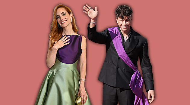 Celebrity ve Varech světově zářily. Pastvou pro oko byli Peroutka a Vagnerová