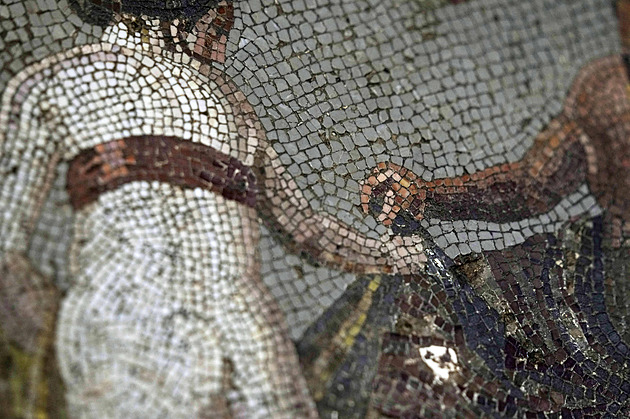 Do Pompejí se vrátila erotická mozaika, kterou ukradl nacistický voják