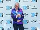 Brian May, kytarista skupiny Queen na p�edstavení  Just For One Day, v Londýn�...