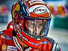 Soustedn Andrea Dovizioso. (foto z vstavy Marka Paulka k jeho 60....