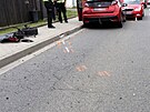 V Povicch na Olomoucku se kvli moue srazila ti auta. (16. ervence 2025) 