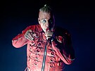 Charismatick zpvk nmeck kapely Rammstein Till Lindemann na festivalu...