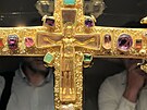 Ve stedu Zviova ke je relikvie pravho ke, na kterm zemel Je...