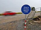 Provoz u Kvtnova mezi Jihlavou a Havlkovm Brodem m stavba protihlukov...