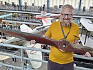 Kurtor leteckch sbrek Nrodnho technickho muzea v Praze Michal Plavec s...