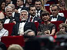 Prezident Petr Pavel doprovodil do Velkého sálu Andreu Barto�kovou (12....