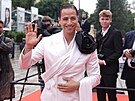 Milan Peroutka na �erveném koberci zakon�ení karlovarského festivalu (12....