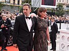 Janek a Andrea Barto�kovi na �erveném koberci záv�re�ného ve�era (12. �ervence...