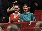 Ministryn� Eva Decroix na slavnostním zakon�ení karlovarského festivalu (12....