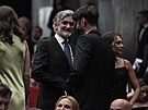 Martin My�i�ka na slavnostním zakon�ení karlovarského festivalu (12. �ervence...