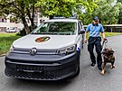 Hradeck mstsk policie m nov auto pro psovody.