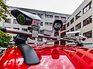 Strnci v Hradci Krlov budou kontrolovat kamerovm vozem placen...