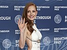 Jessica Chastainová na Breakthrough Prize v Santa Monice (5. dubna 2025)