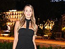 Linda Górecká na party Forbes Misfits Night v Karlových Varech (10. �ervence...