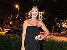 Ta�ána Makarenko na party Forbes Misfits Night v Karlových Varech (10. �ervence...