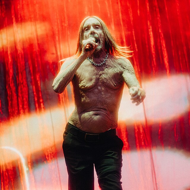 Iggy Pop - Colours of Ostrava 2025, druh den festivalu (17. ervence 2025)